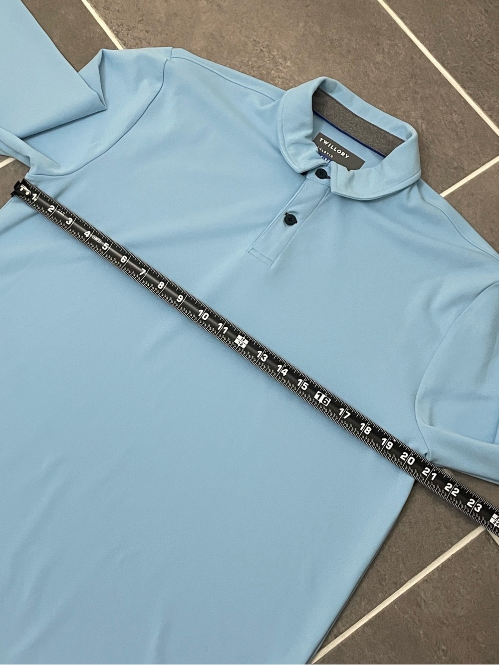 Twillory Athleisure Long Sleeve Polo size Large - Picture 5 of 8
